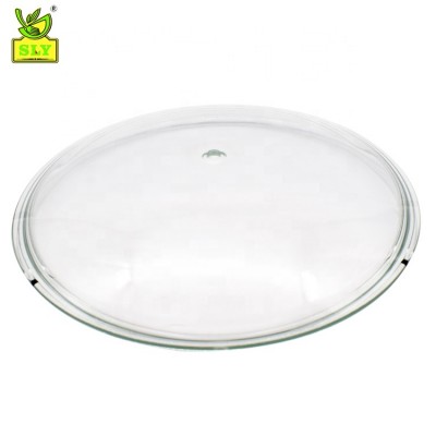 PYGLASS Stove lid 2L to 3L round Glass Cover Glass lid