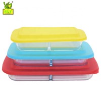 Rectangle High Quality Borosilicate Glass Baking Dish Cooking Tray Bakeware